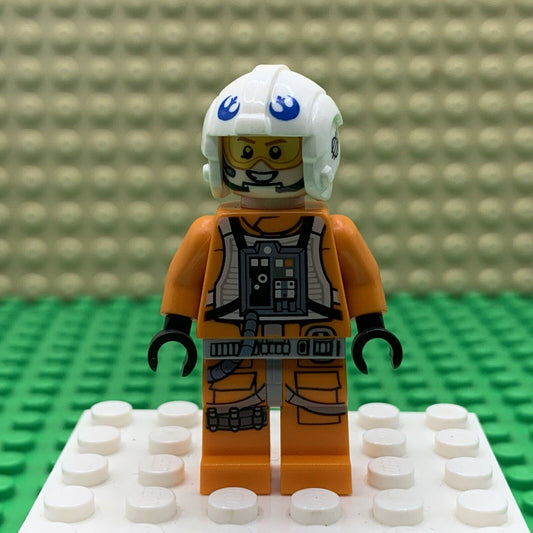 LEGO Star Wars Dak Ralter Rebel Pilot Minifigure sw1025 75259