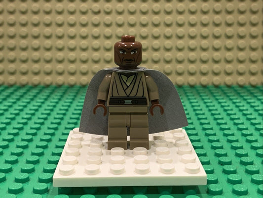 Lego Minifigure Mace Windu - Large Eyes sw0220 Star Wars Clone Wars