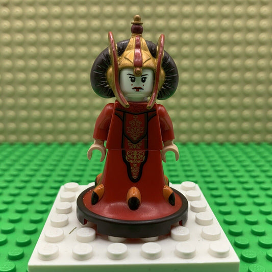 Lego Star Wars Queen Amidala Minifigure (sw0387 from set 9499) Excellent Cndtn