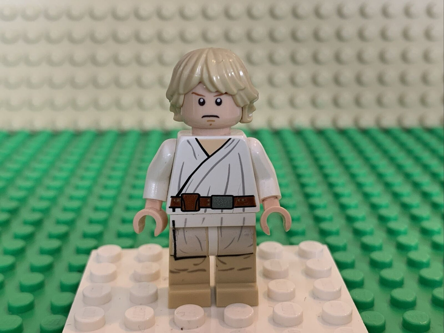 Lego Luke Skywalker Minifigure Star Wars - sw0335- 7965