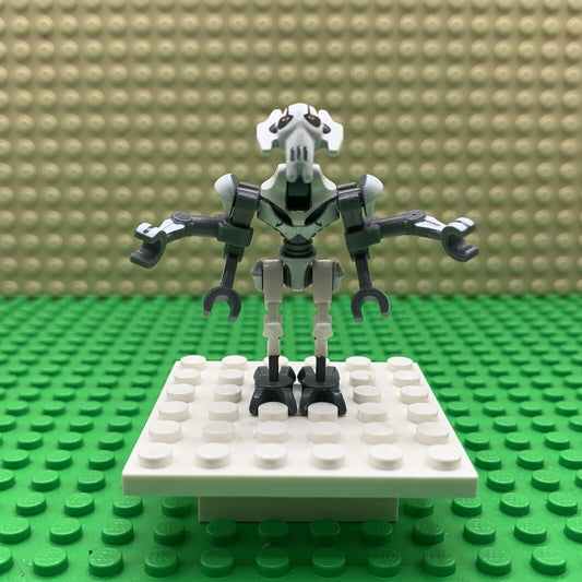 LEGO Minifigure General Grievous Bent Legs White Armor sw0515 Star Wars