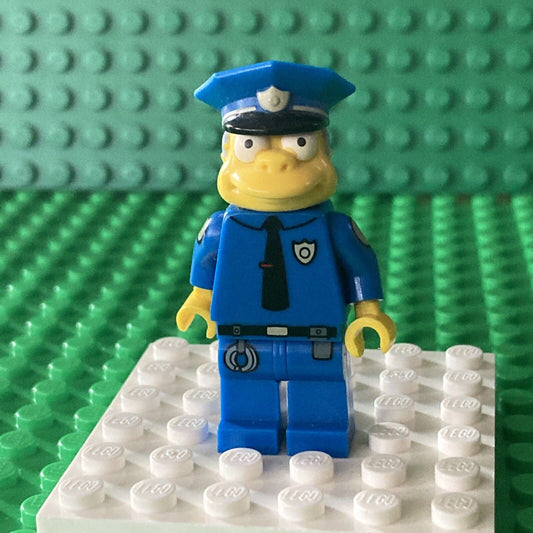 Lego Simpsons Sim021 Colsim15 Chief Wiggum S1 Minifigure