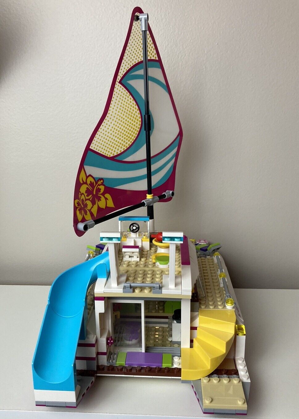 LEGO FRIENDS: Sunshine Catamaran (41317) Pre Owned 98% Complete