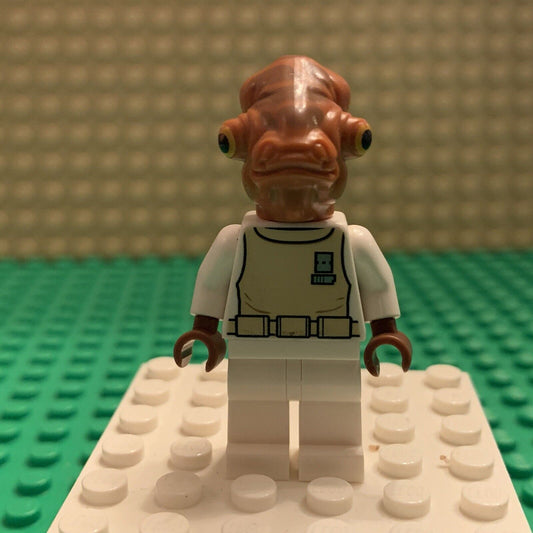 Lego Admiral Ackbar Minifigure Star Wars - sw0247- 7754 75003