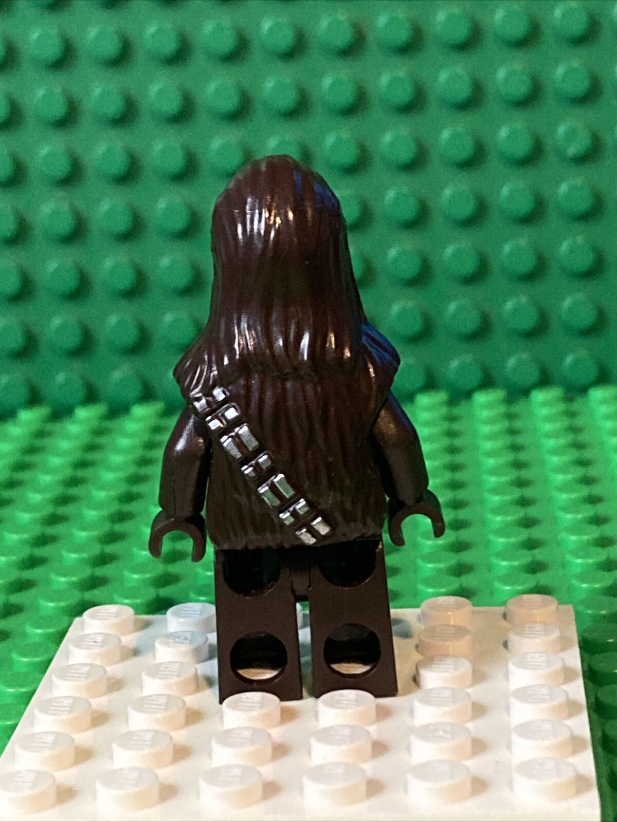 Lego Minifigure Figure Chewbacca Dark Tan fur Star Wars	sw0532