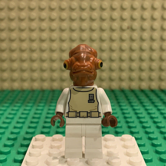 Lego Admiral Ackbar Minifigure Star Wars - sw0247- 7754 75003