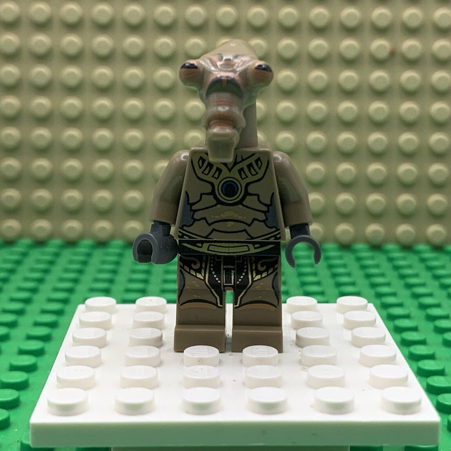 Lego Geonosian Minifigure Dark Tan Star Wars The Clone Wars sw0320