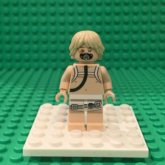 Lego Luke Skywalker Minifigure Star Wars Bacta Tank Outfit SW0342 7879