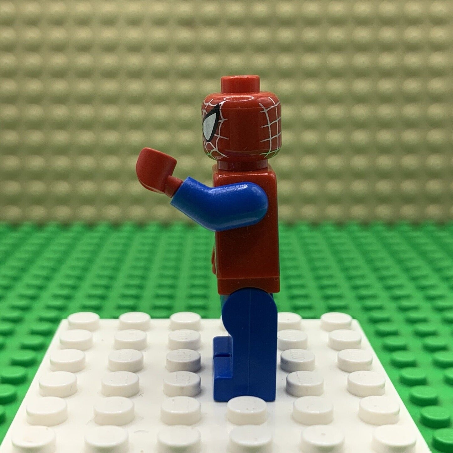 LEGO Spider-Man 1: Blue Arms and Legs, Silver Webbing Minifigure spd001