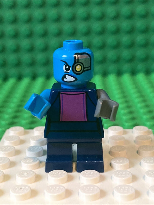 Lego Super Heroes NEBULA (SHORT LEGS) Minifigure sh475