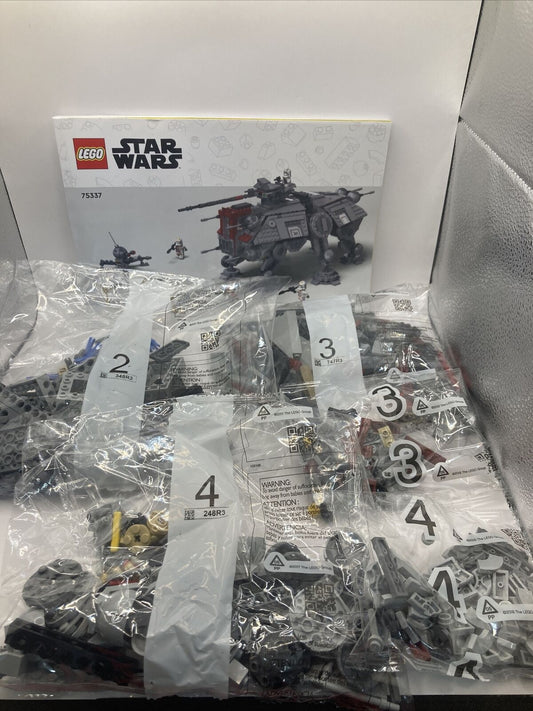 LEGO 75337 Star Wars AT-TE Walker- NO Box NO Figs! No Bag 1, 6b See Description!