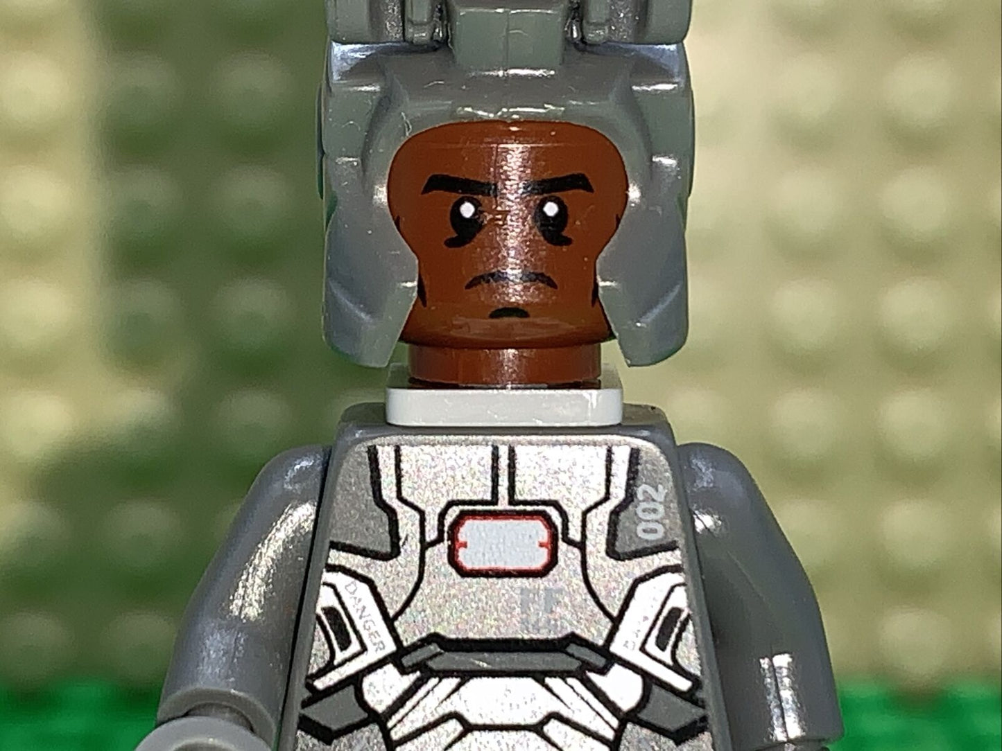 Lego sh066 War Machine - Minifigure - Super Heroes/Iron Man 3 - dual head/helmet