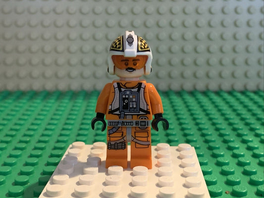 Lego Biggs Darklighter - Dual Molded Helmet Minifigure sw0944 Star Wars