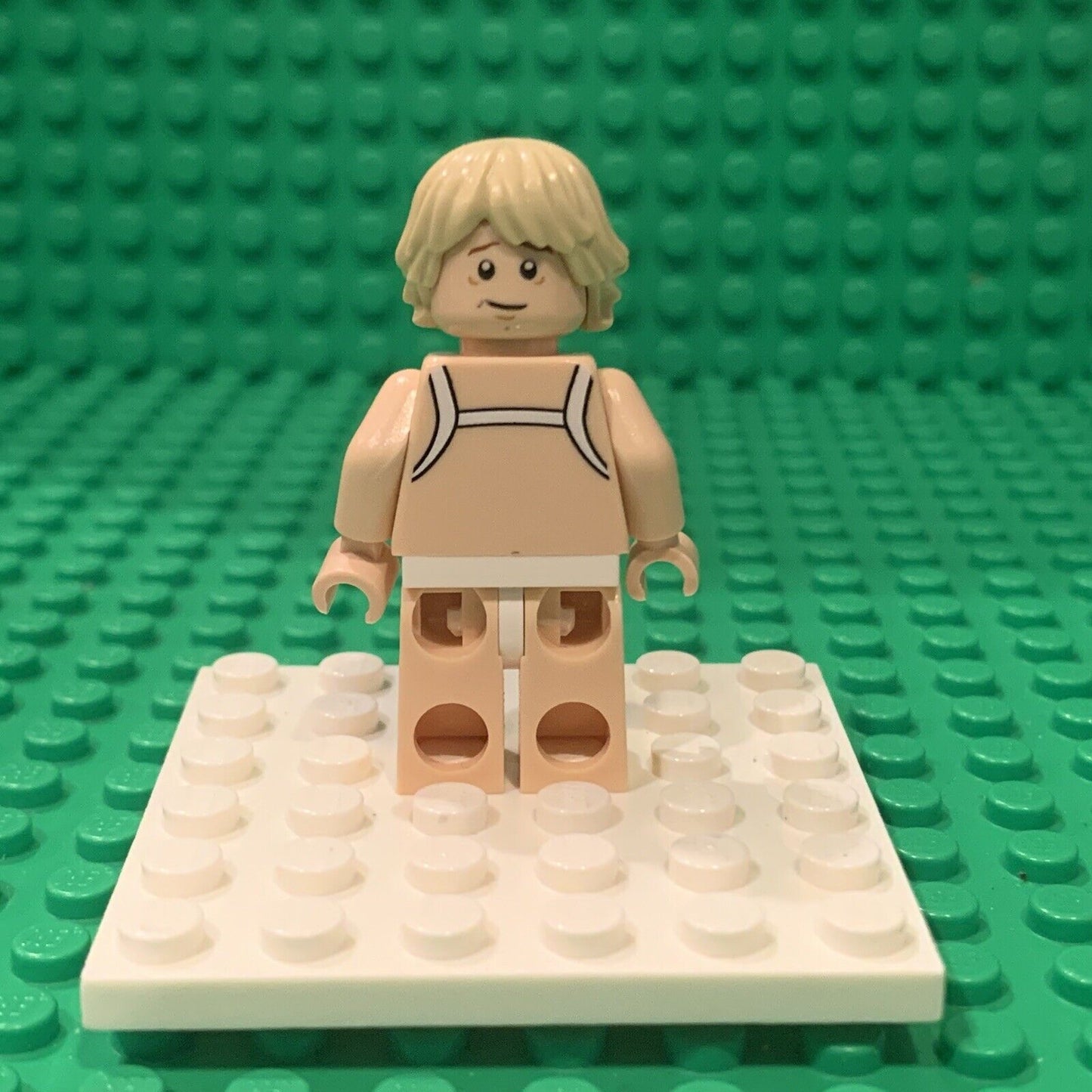 Lego Luke Skywalker Minifigure Star Wars Bacta Tank Outfit SW0342 7879