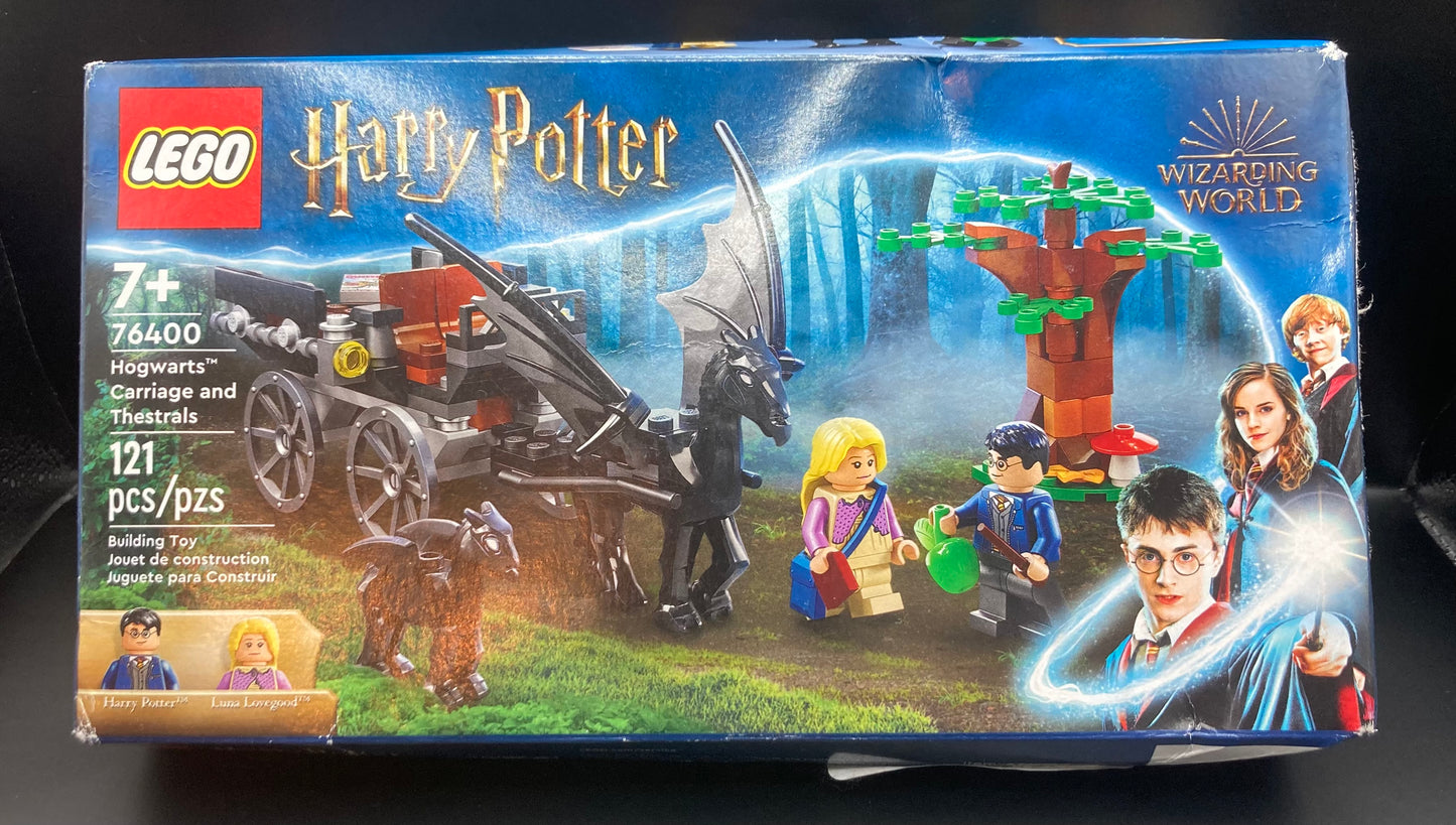 Harry Potter Hogwarts Carriage and Thestrals 76400 (Sealed Damaged Box)