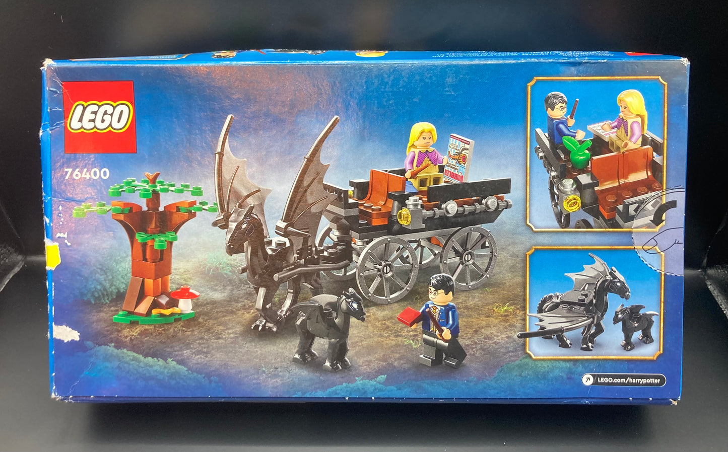 Harry Potter Hogwarts Carriage and Thestrals 76400 (Sealed Damaged Box)